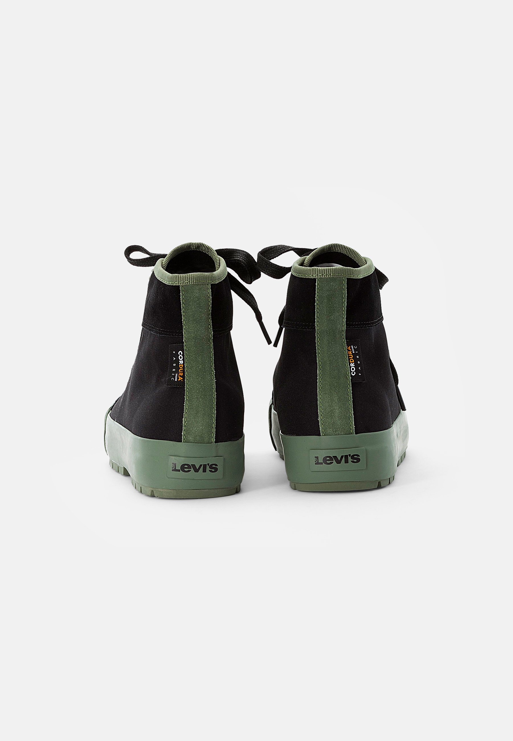 Levi's® LA PAZ - High-top trainers - regular black/black - Zalando.de