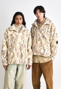 Carlo Colucci - JACKET UNISEX - Fleece jacket - beige Thumbnail Image 1