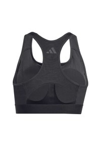 TECHFIT CONTROL MEDIUM-SUPPORT - Keskmiselt toetav spordirinnahoidja - black