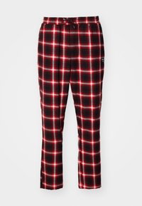 CORE PYJAMA PANTS - Pantaloni del pigiama - red/black