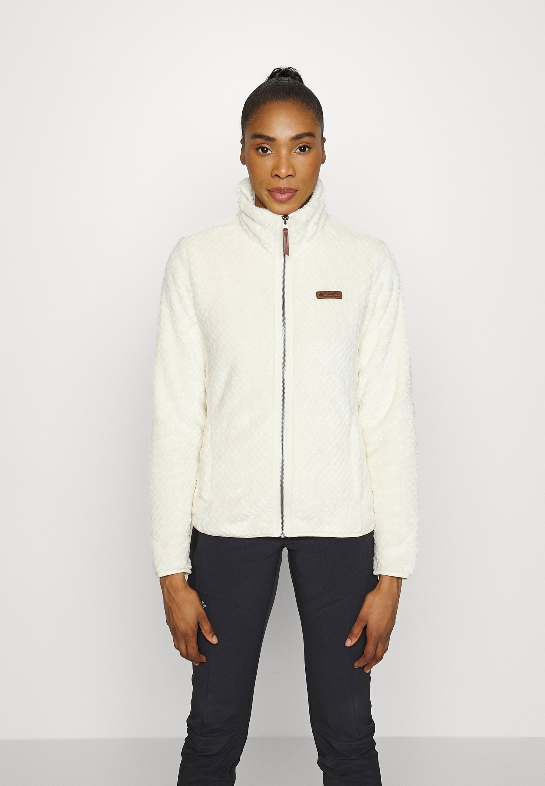 Columbia FIRE SIDE™ II SHERPA - Fleece jacket - chalk/beige - Zalando.co.uk