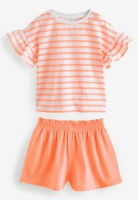 Next 3 PACK  REGULAR FIT - Pidžamas komplekts - fluro orange pink