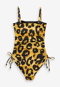 Myleene Klass TUMMY SHAPING CONTROL  - FIT - Peldkostīms - yellow leopard