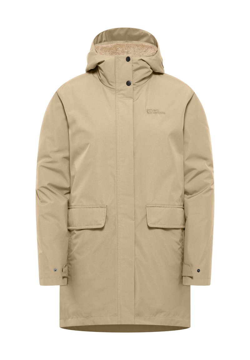 Jack Wolfskin Donsjas beige