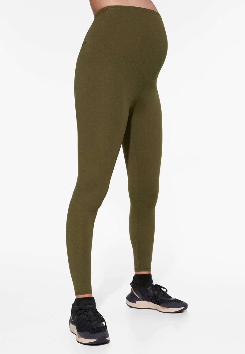OYSHO MATERNITY COMFORT Leggings Hosen olive/oliv Zalando.de