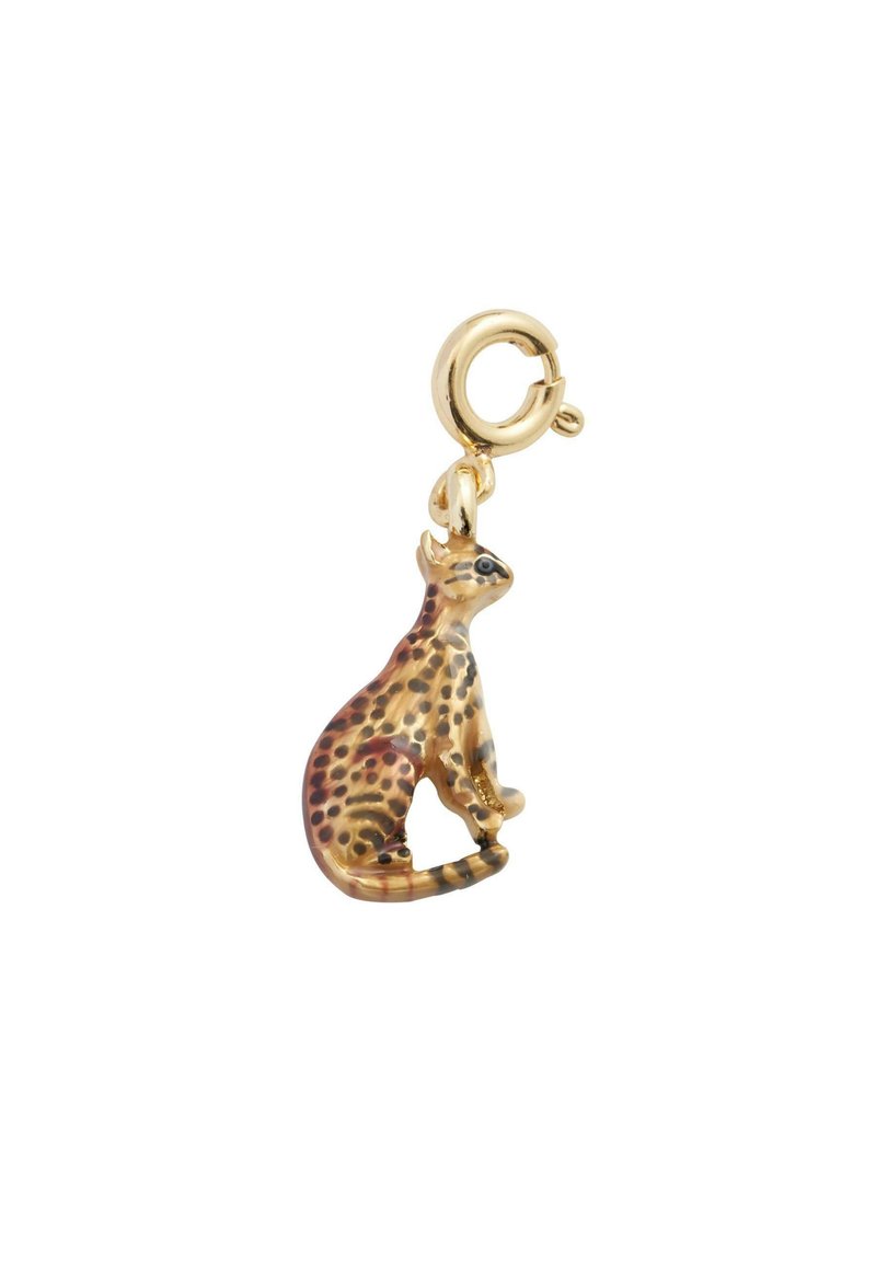 FABLE ENGLAND ENAMEL BENGAL CAT - Privjesak - brown and gold coloured