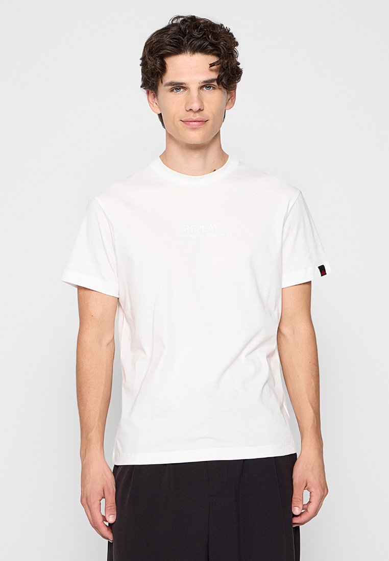Replay T-shirt print wit