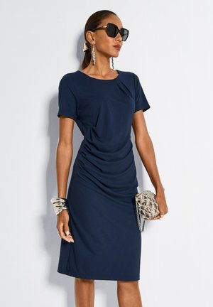 Jerseykleid - navy