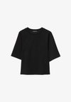 SOFT-TOUCH SHORT SLEEVE - T-shirt basic - black