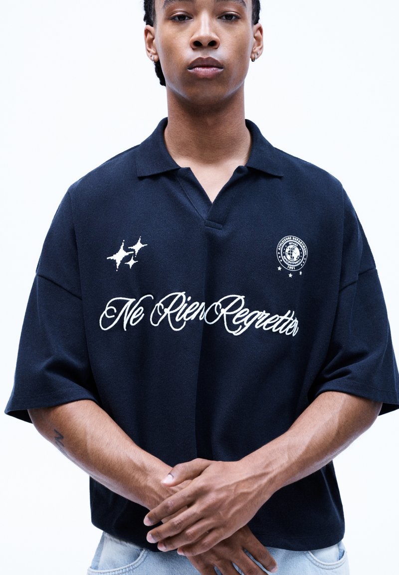 PULL&BEAR - Polo shirt - blue, Enlarge