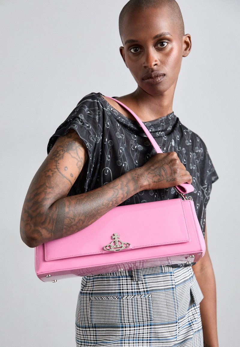 Vivienne Westwood HAZEL LARGE HANDBAG - Mala de mão - pink