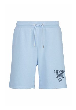 SERGIO SHATTERED - Tracksuit bottoms - light blue