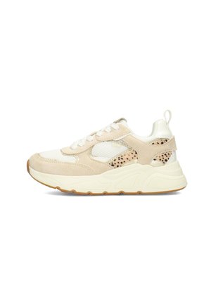 Baskets basses - white with beige combination