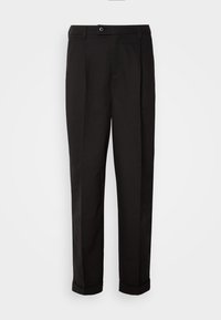 TAILORED - Trousers - black
