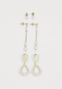 PCBOLETTE 3 PACK - Earrings - gold-coloured