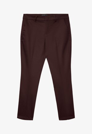 Calliope, PANTALONE LUNGO TINTA UNITA - Stoffhose - cioccolato scuro