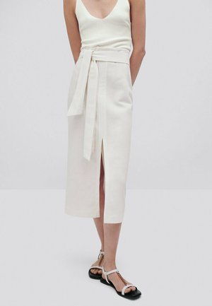 STUDIO - A-line skirt - white