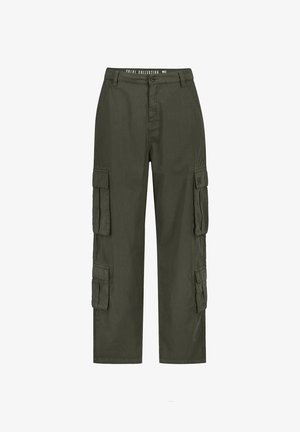 Sublevel, SUBLEVEL CARGOHOSE LOOSE FIT - Cargohose - dark-green
