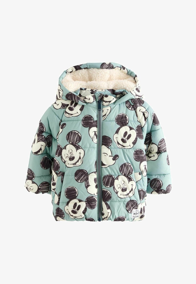Next MICKEY BORG LINED PADDED - REGULAR FIT - Talvitakki - light blue