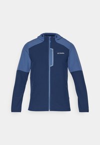 COLUMBIA TECH™ SOFTSHELL HOODIE - Softshell jakna - collegiate navy