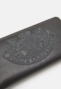 Juicy Couture TWIG LARGE ZIP WALLET UNISEX - Rahakott - black
