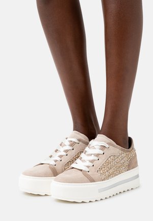 Sneakers laag - natur/silber/oasi