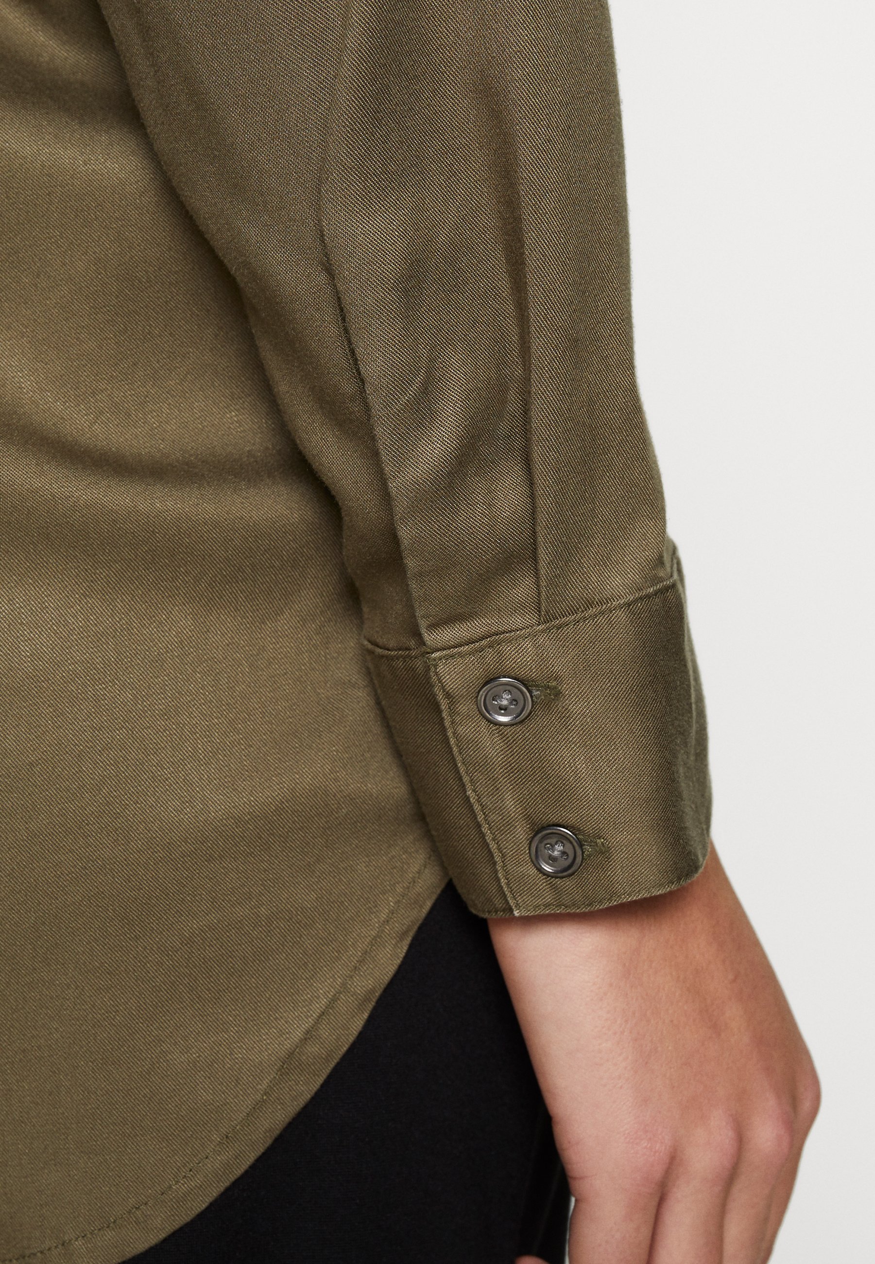 MAIRA ROSANNA SHIRT Bluzka dark green MAIRA ROSANNA SHIRT Bluzka dark green