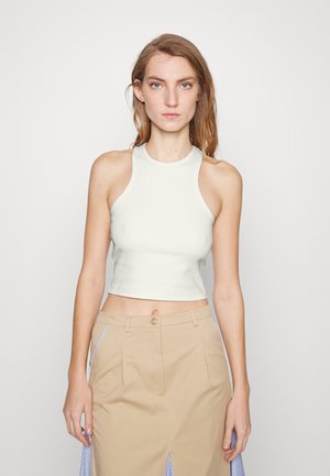 7 DAYS Active SHIELDS TOP - Μπλούζα - white