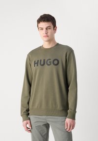 HUGO DEM - Melegítőfelső - dark beige