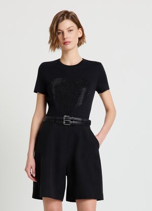 Calliope, T-shirt con stampa - ultrablack