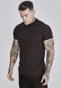 SIKSILK T-shirt basic - brown