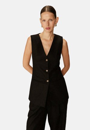 PAZ - Veste sans manches - noir