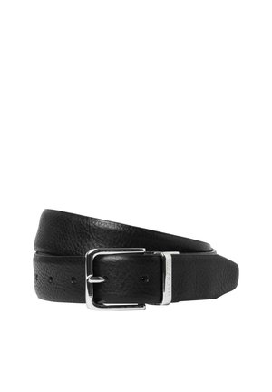 Hackett London HACKETT LONDON BELT 32MM REV PEBBLE BELT - Ceinture - black