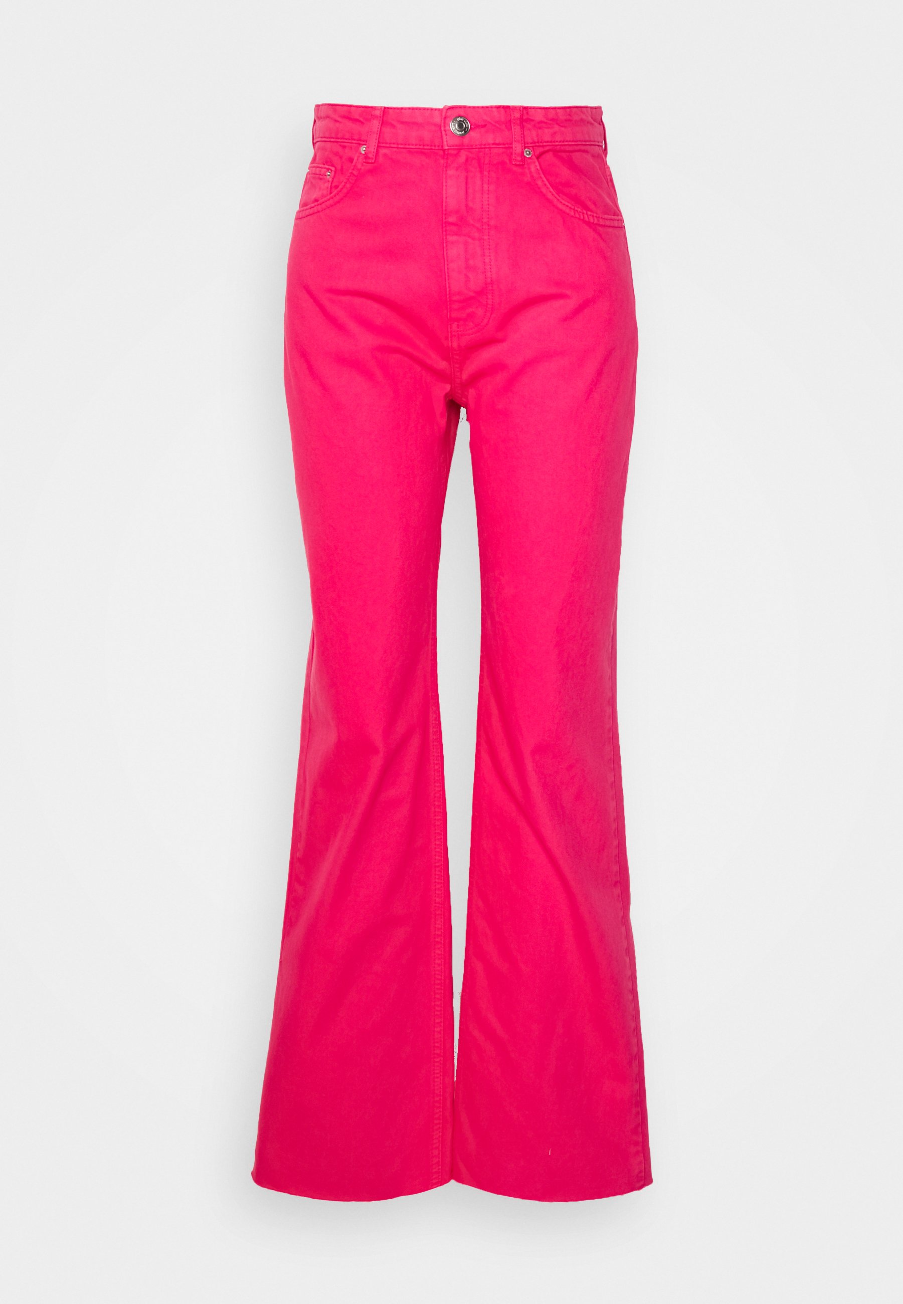 Gina Tricot Petite IDUN - Tiesaus kirpimo džinsai - bright rose/rožinė -  Zalando.lt