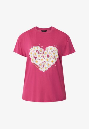Yours Clothing, - T-shirt z nadrukiem