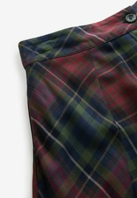 CHECK - Maxi skirt - red green