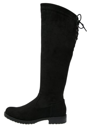 Lace-up boots - black