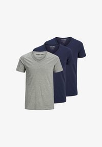 Non sélectionné, dunkelblau/hellgrau