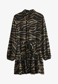 Selezionato, black brown zebra print