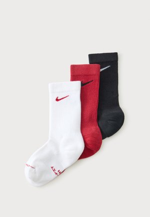 Nike Performance UNISEX 3 PACK - Αθλητικές κάλτσες - black/white/red