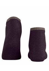 FALKE COSY PLUSH - Socken - granat mel