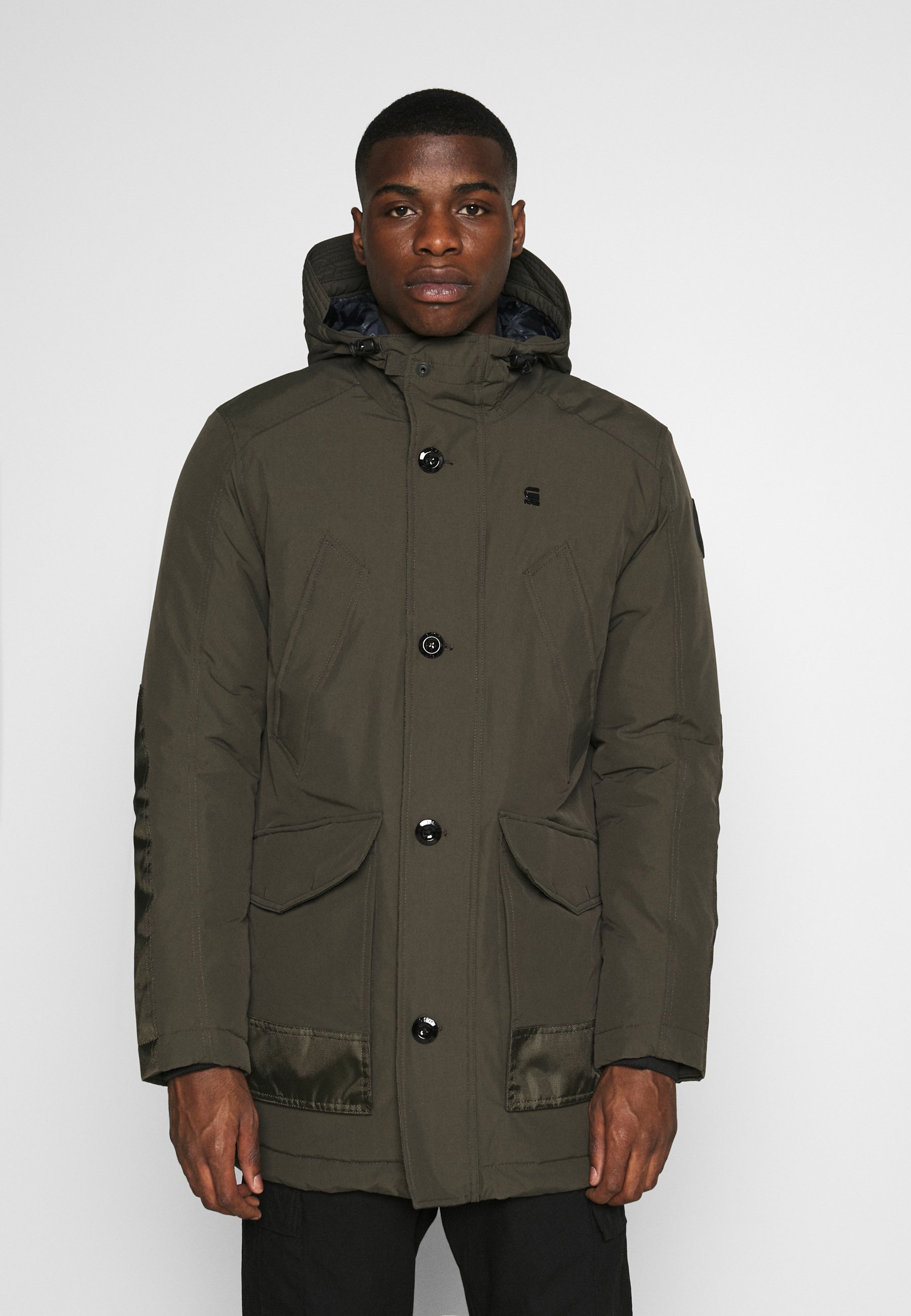 vodan padded hooded jacket