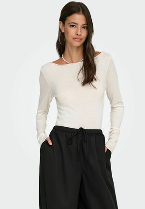 SUMA L/S BOATNECK JRS - T-shirt à manches longues - cloud dancer