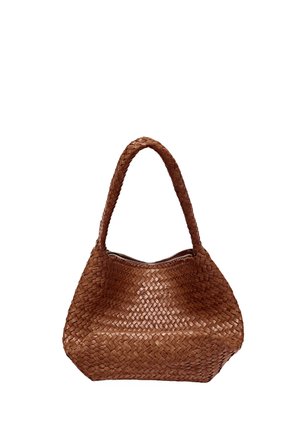 BUCKET - Handbag - mottled orange