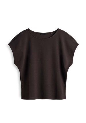 OPUS, RELAXED STRAIGHT SOFT LOOK - T-Shirt basic - affogato
