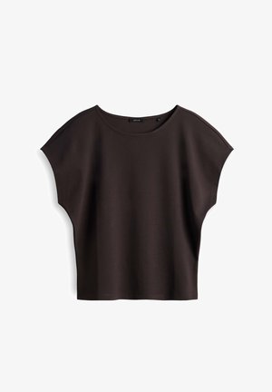 OPUS, RELAXED STRAIGHT SOFT LOOK - T-Shirt basic - affogato