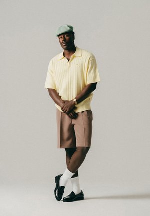 BLKVIS, RIB KNITTED POLO - Polo - flan