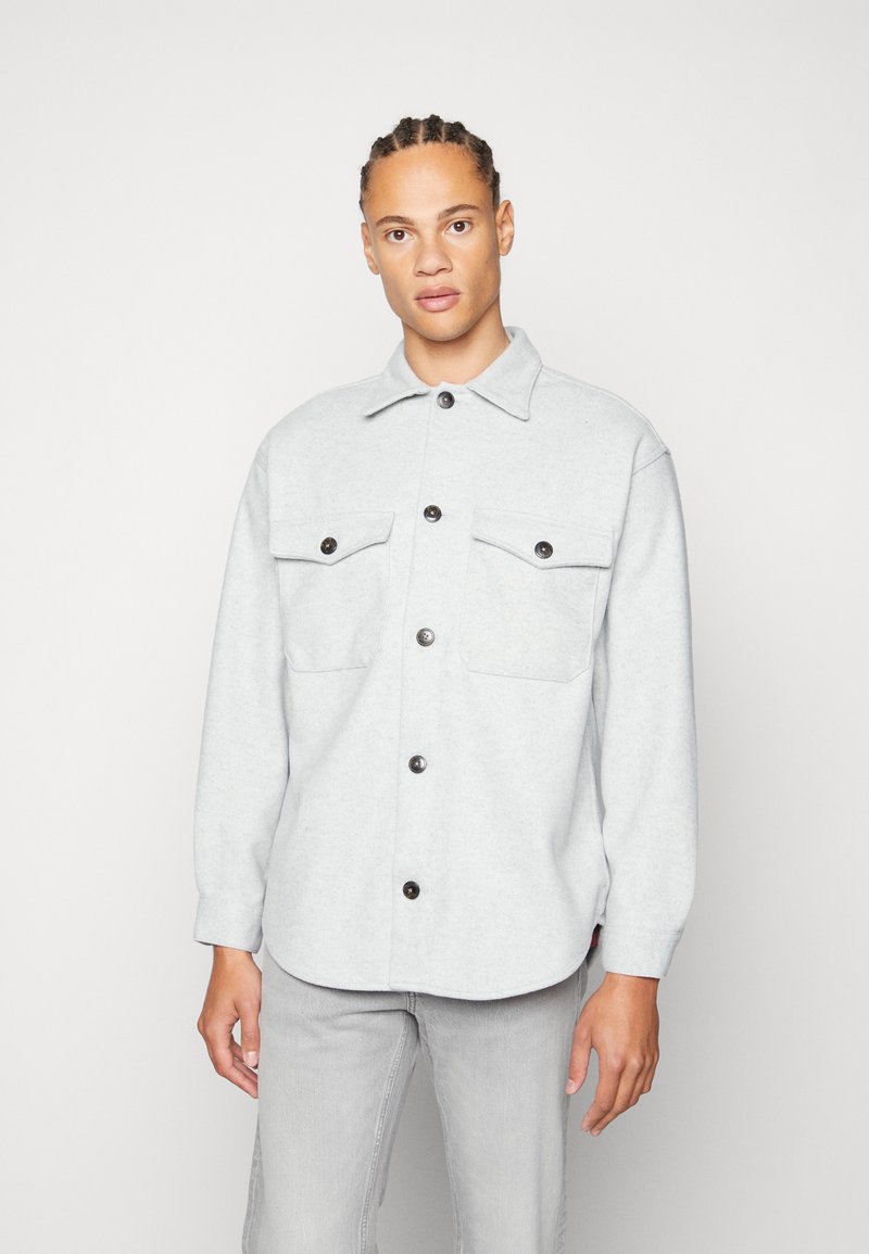 Jack & Jones JOROLLIE OVERSHIRT Light jacket light grey/mottled