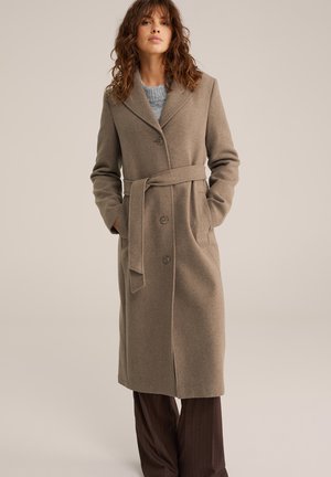 Klasický kabát - light brown