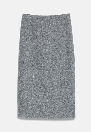 Luisa Spagnoli, FAGGI - Jupe crayon - grigio panna